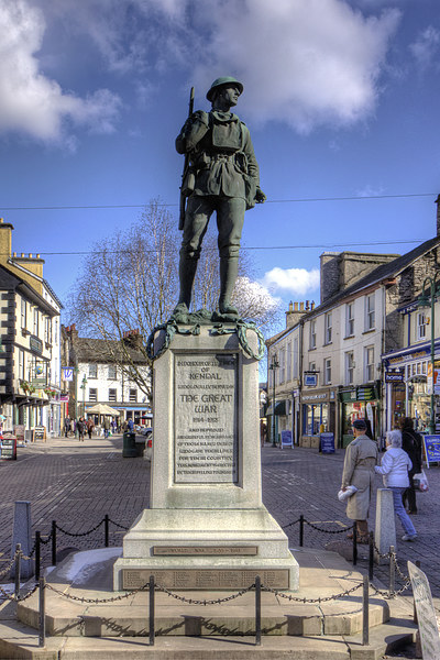 Kendal War Memorial Picture Board by Tom Gomez
