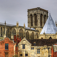 Buy canvas prints of The Minster by Tom Gomez