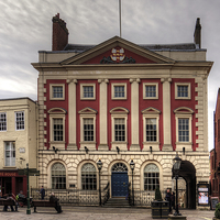Buy canvas prints of York Mansion House by Tom Gomez