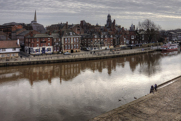The River Ouse Picture Board by Tom Gomez