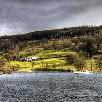 Buy canvas prints of Coniston Water by Tom Gomez