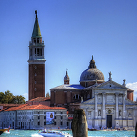 Buy canvas prints of San Giorgio Maggiore Church by Tom Gomez