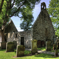 Buy canvas prints of Alloway Auld Kirk by Tom Gomez