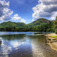 Buy canvas prints of South End of Ullswater by Tom Gomez