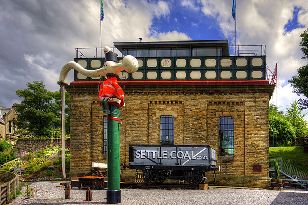 Settle Station Tank House Picture Board by Tom Gomez