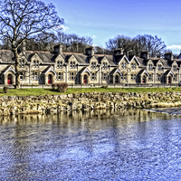 Buy canvas prints of Kendal Row by Tom Gomez
