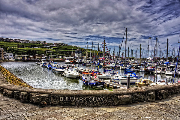 Bulwark Quay Picture Board by Tom Gomez