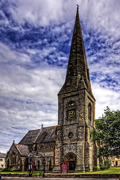 Christ Church Silloth Picture Board by Tom Gomez