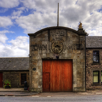 Buy canvas prints of Strathaven Town Mill by Tom Gomez