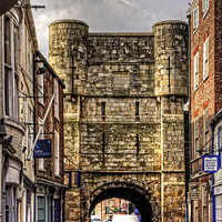 Buy canvas prints of Bootham Bar by Tom Gomez