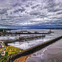 Buy canvas prints of New Forth Crossing - 18 May 2014 by Tom Gomez