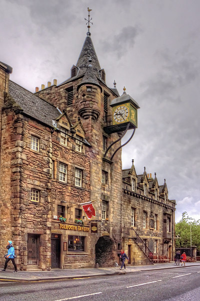 Tolbooth at the Canongate Picture Board by Tom Gomez
