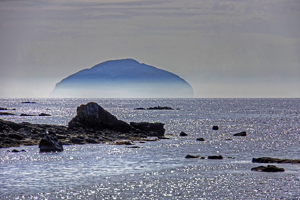 Misty Ailsa Craig Picture Board by Tom Gomez