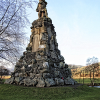 Buy canvas prints of Memorial to the Black Watch by Tom Gomez