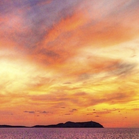 Buy canvas prints of Ibiza Sunset by Tom Gomez
