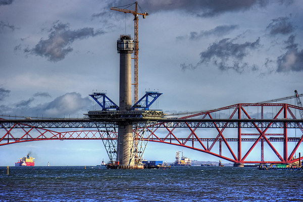 New Forth Crossing - 2 March 2015 Picture Board by Tom Gomez
