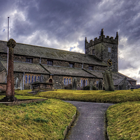 Buy canvas prints of St Michael & All Angels by Tom Gomez