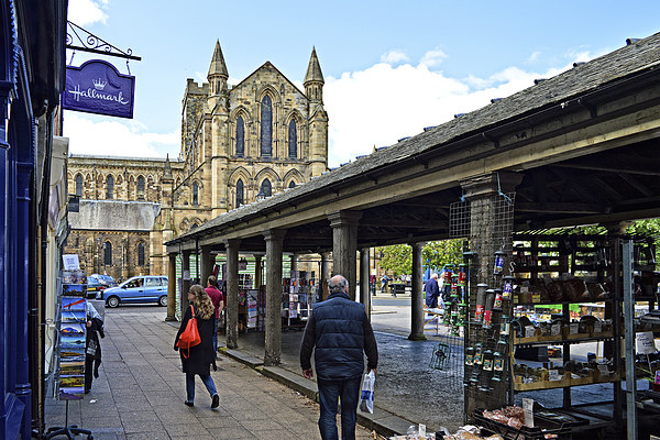 Hexham Abbey and the Shambles Picture Board by Tom Gomez