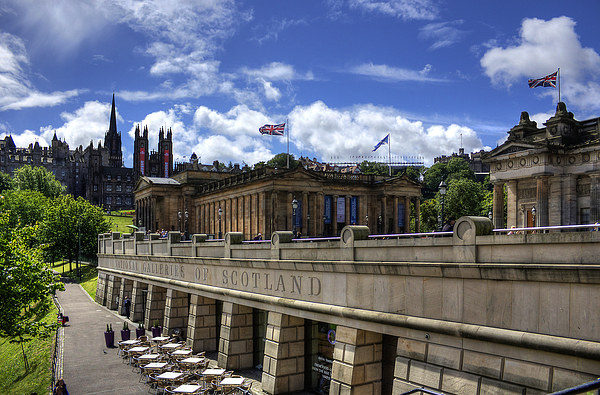 National Galleries of Scotland Picture Board by Tom Gomez