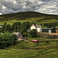 Buy canvas prints of Wanlockhead View by Tom Gomez