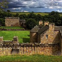 Buy canvas prints of The Castle at Craignethan by Tom Gomez