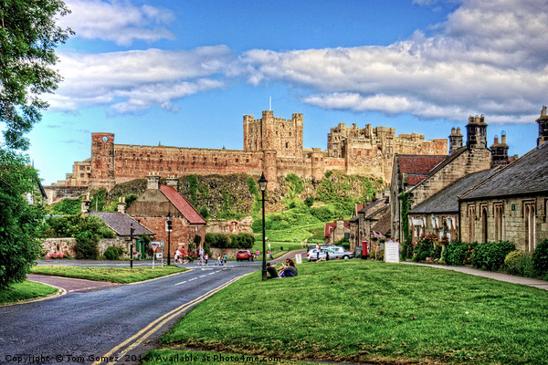 Bamburgh Picture Board by Tom Gomez