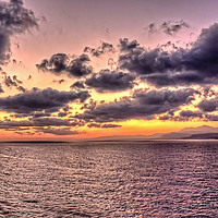 Buy canvas prints of Sunrise in the Aegean by Tom Gomez