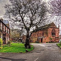 Buy canvas prints of Carlisle Cathedral Fratry by Tom Gomez