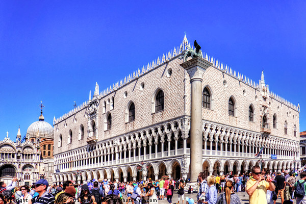 Palazzo Ducale Picture Board by Tom Gomez