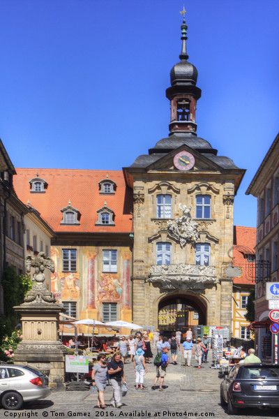 Bamberg Altes Rathaus Picture Board by Tom Gomez