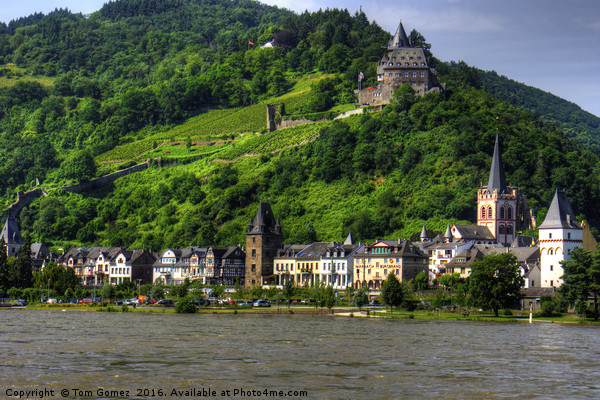 Bacharach am Rhein Picture Board by Tom Gomez