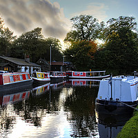 Buy canvas prints of Linlithgow Canal Centre by Tom Gomez