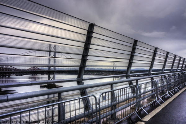 View from the Queensferry Crossing Picture Board by Tom Gomez