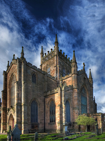 The Abbey Church of Dunfermline Picture Board by Tom Gomez