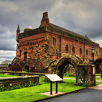 Buy canvas prints of The Fratry at Carlisle Cathedral by Tom Gomez