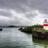 Buy canvas prints of Crinan Lighthouse by Tom Gomez