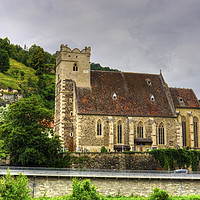 Buy canvas prints of Wehrkirche St. Michael by Tom Gomez