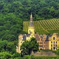 Buy canvas prints of Castle Arenfels by Tom Gomez