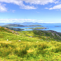 Buy canvas prints of View across Kenmare Bay by Tom Gomez