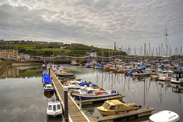 Whitehaven Marina Picture Board by Tom Gomez