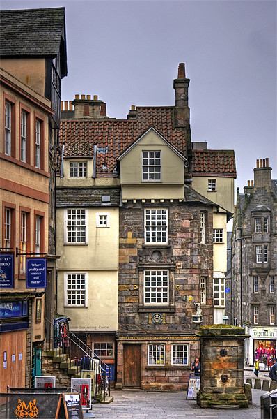 John Knox's House Picture Board by Tom Gomez