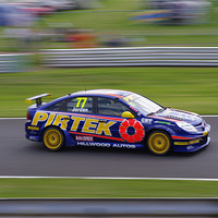 Buy canvas prints of Touring Cars - Jordan 77 by mike radcliffe