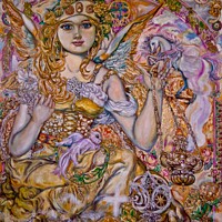 Buy canvas prints of Yumi Sugai.Angel Moloney. by Yumi Sugai