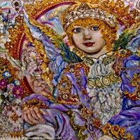 Buy canvas prints of Yumi Sugai. Archangel Raguel. by Yumi Sugai