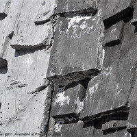 Buy canvas prints of South Bank Stone Art by Lise Baker