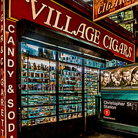 Buy canvas prints of Village Cigars by Chris Lord