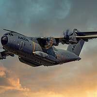 Buy canvas prints of Airbus A400M Atlas by Chris Lord