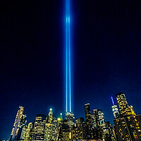 Buy canvas prints of Tribute In Light by Chris Lord