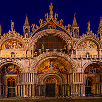 Buy canvas prints of Basilica di San Marco by Chris Lord