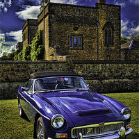 Buy canvas prints of The Stately MG by Chris Lord